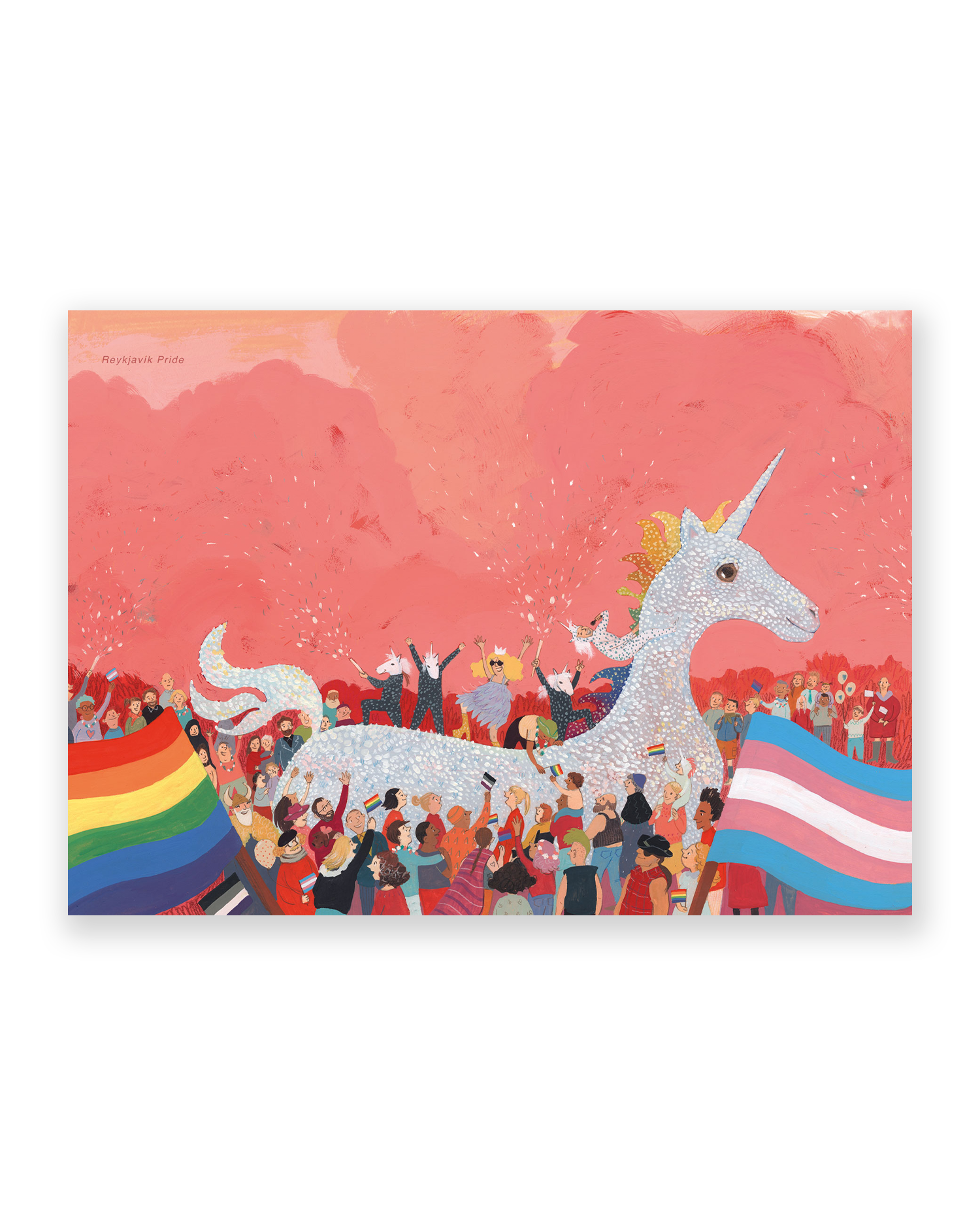 Linda Ólafsdóttir Pride póstkort