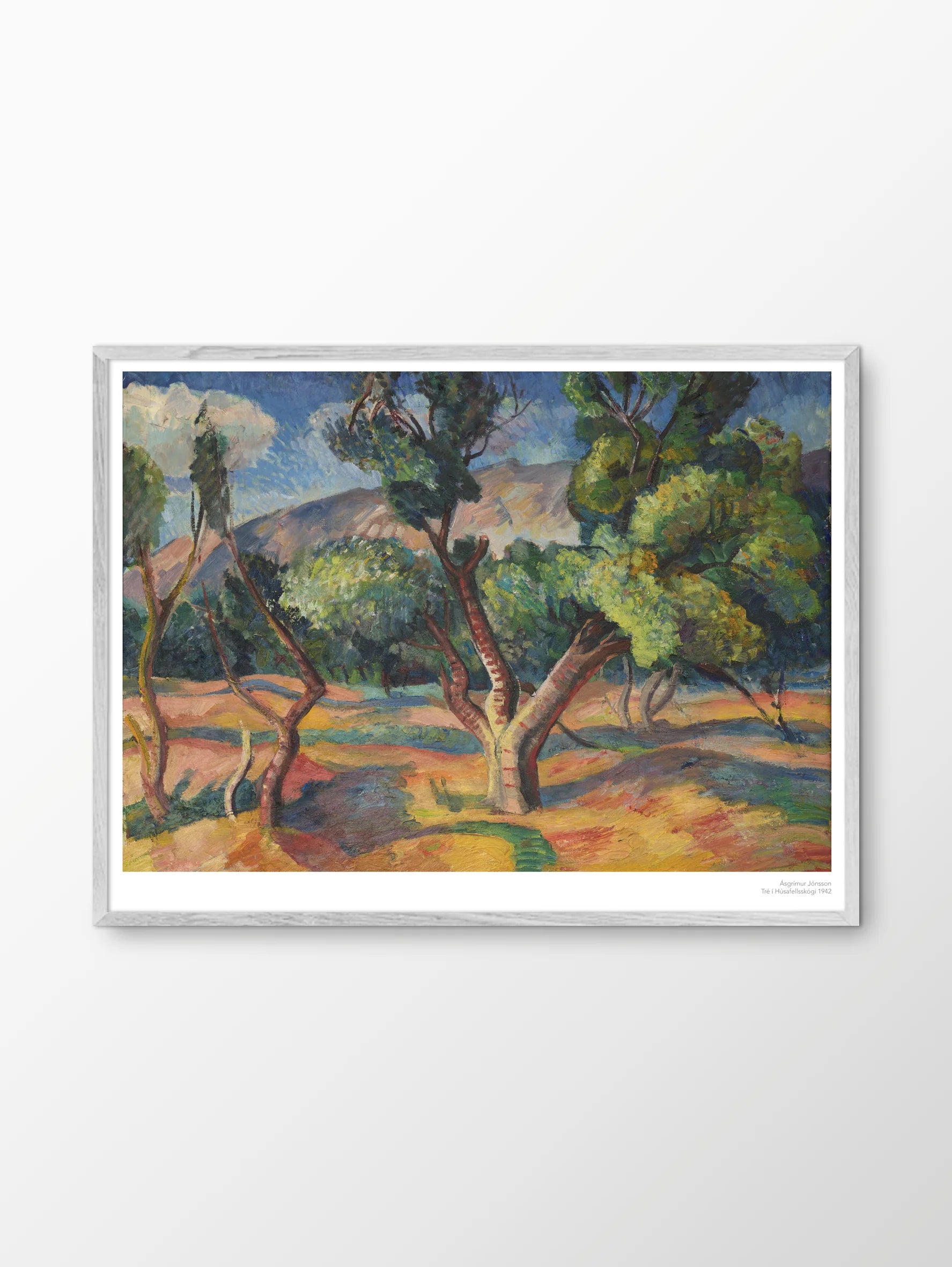 Petit Art Prints Tré í Húsafellsskógi Plakat