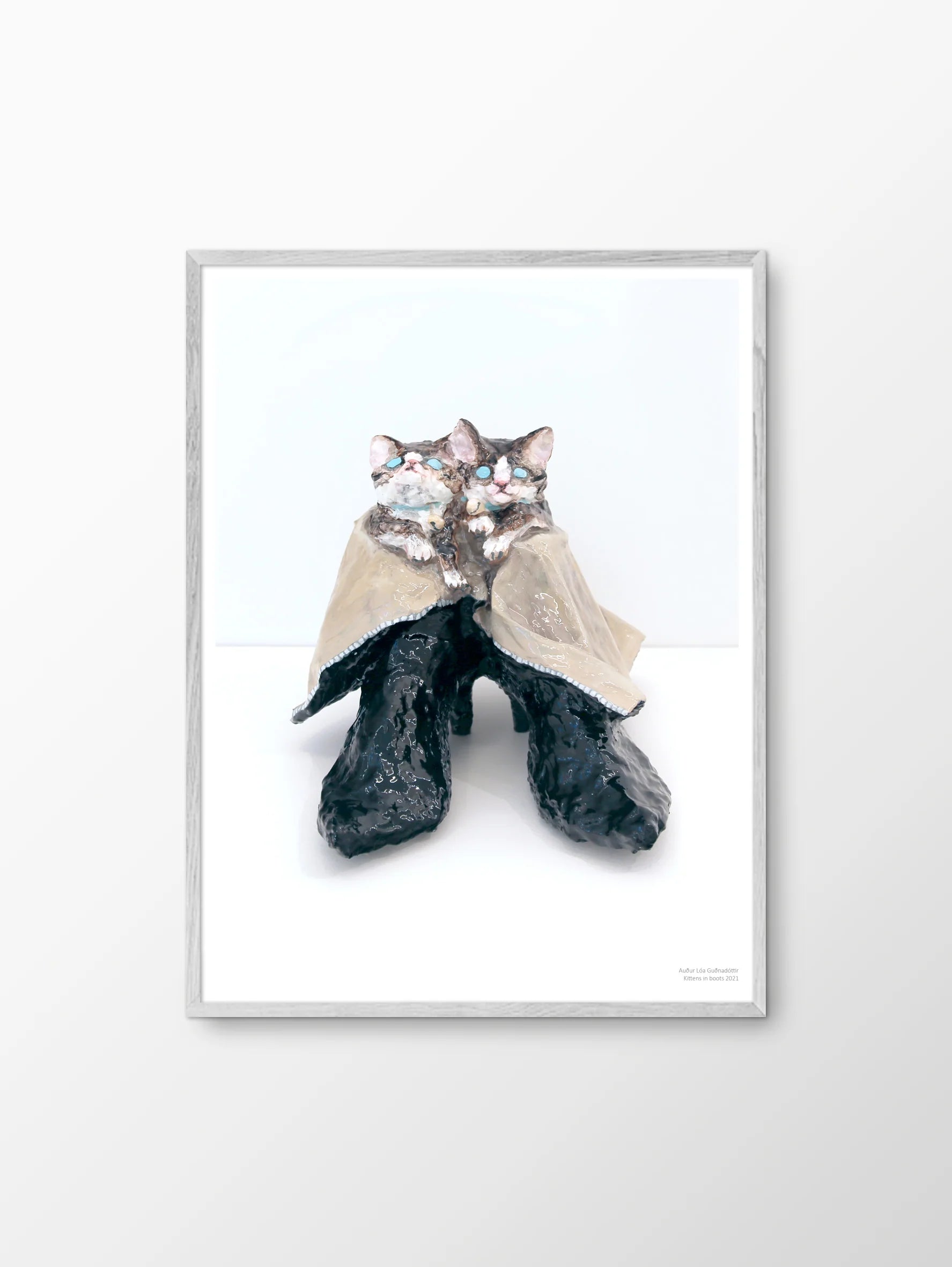Petit Art Prints Kittens in Boots Plakat