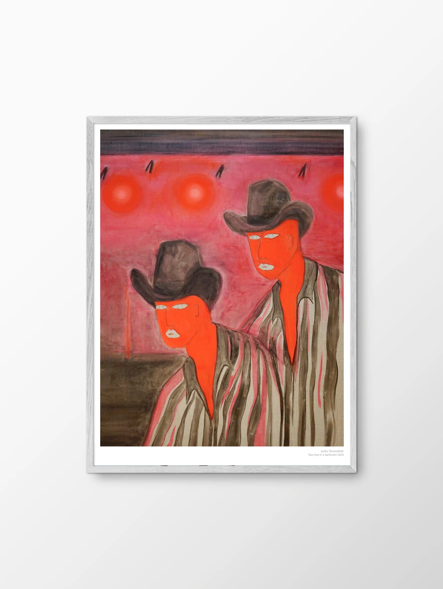 Petit Art Prints Two Men in a Darkroom Poster