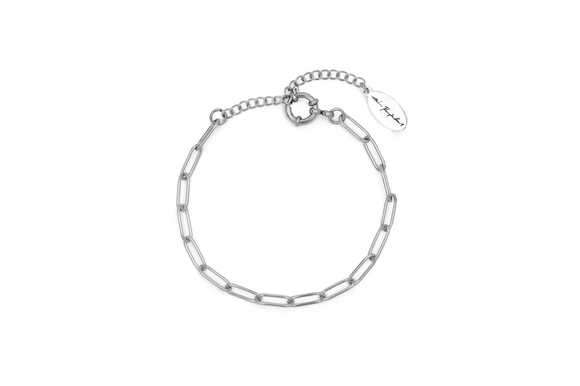 Hlín Reykdal Charm Clip Armband Silfur