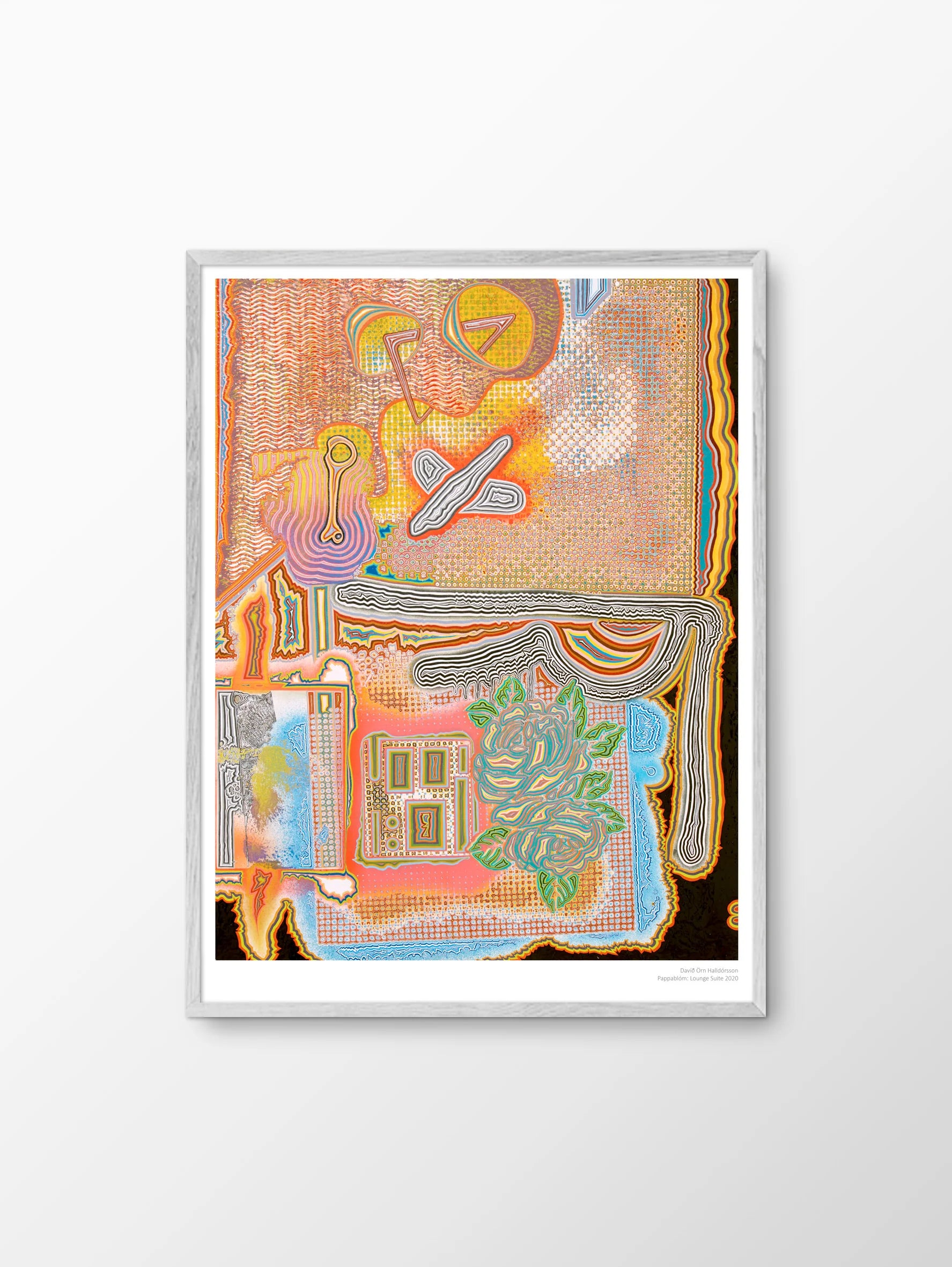 Petit Art Prints Pappablóm: Lounge Suite plakat
