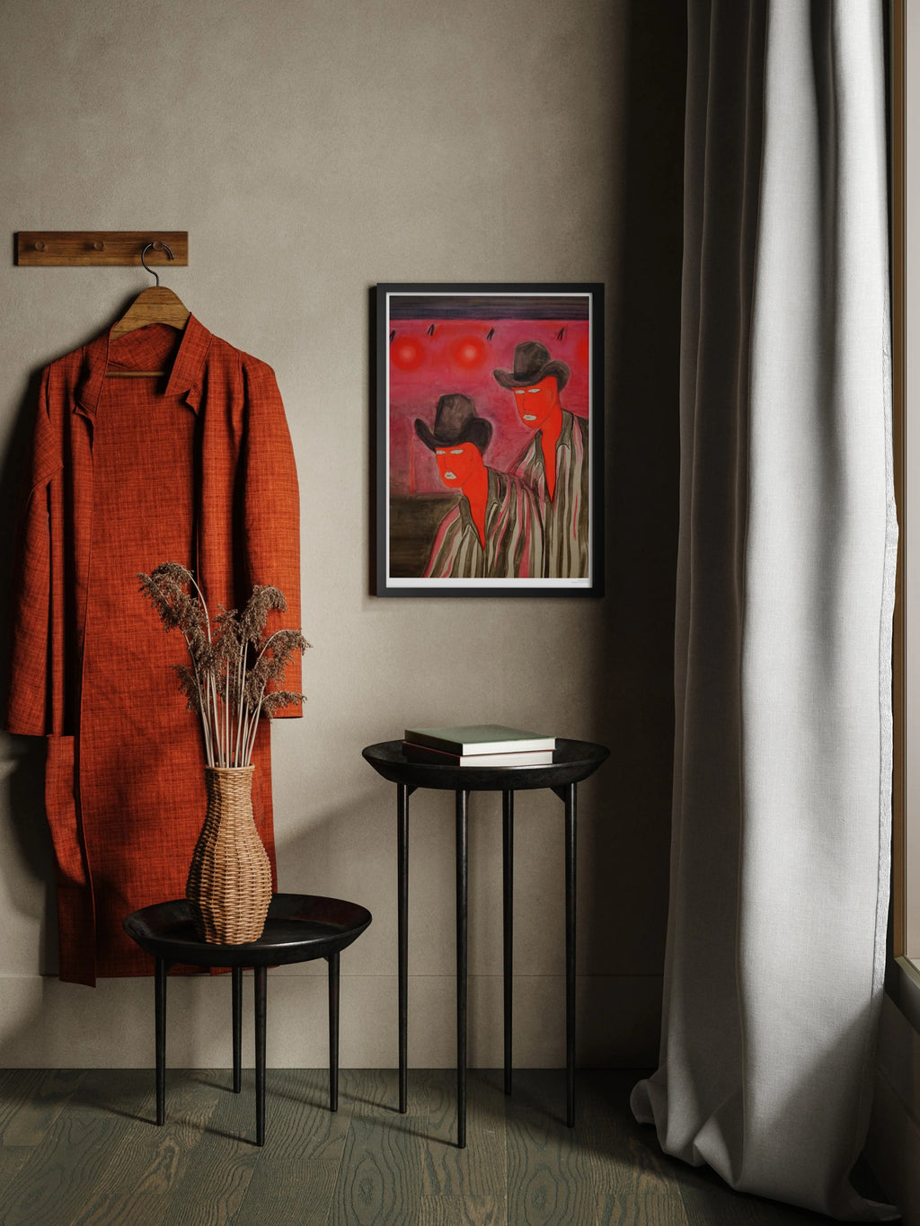 Petit Art Prints Two Men in a Darkroom Poster