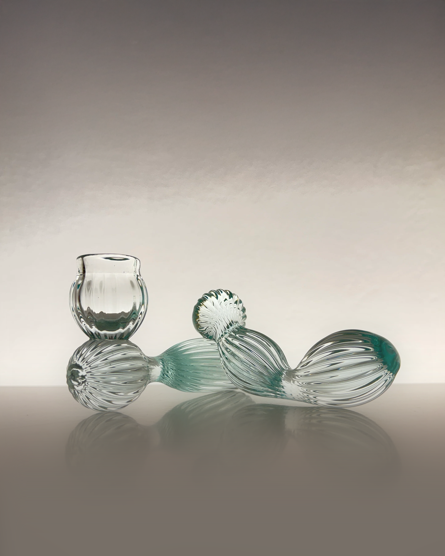 Reykjavik Glass Kertastjaki