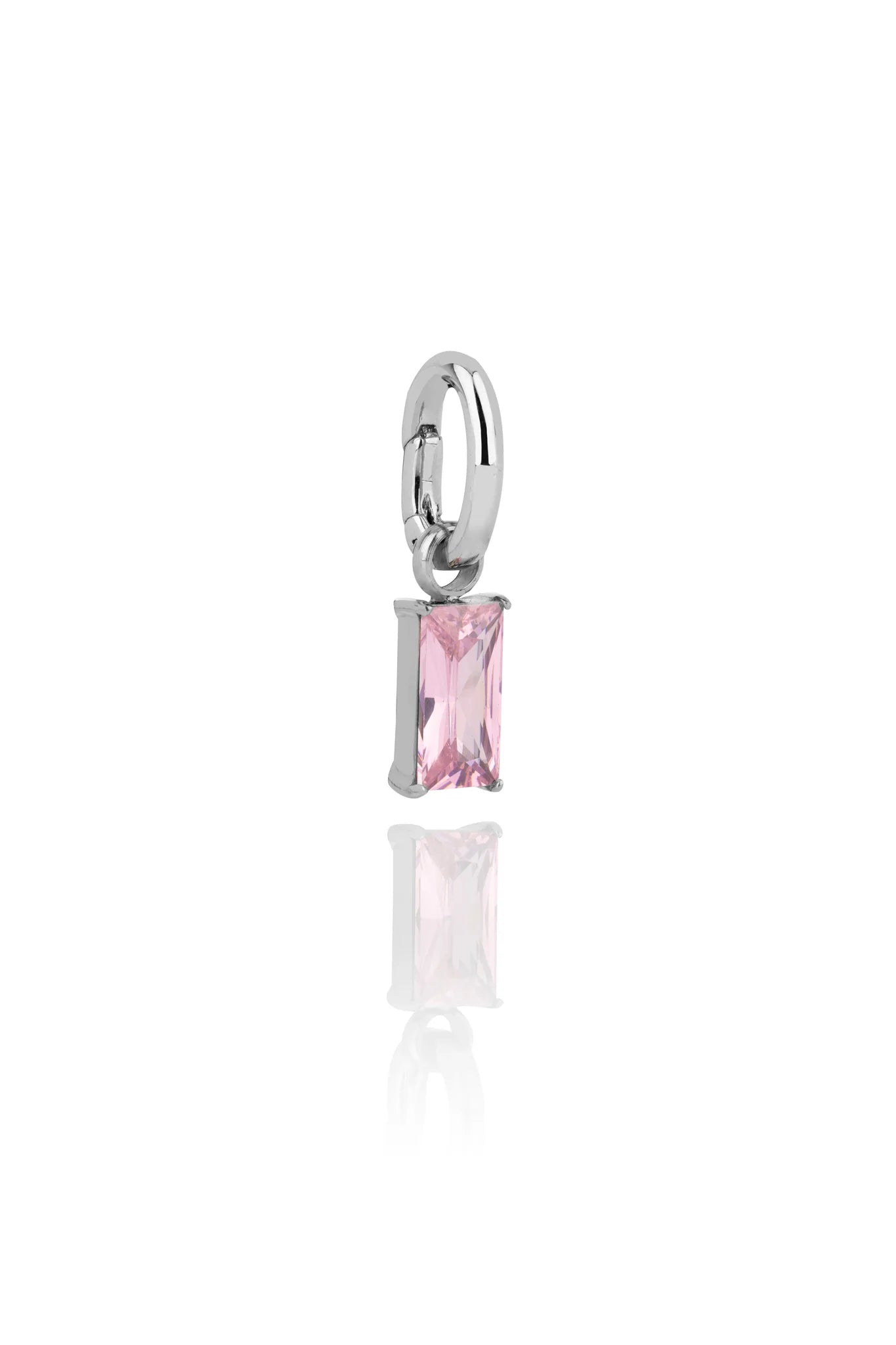 Hlín Reykdal Pink Promise Charm Silfur